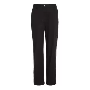 Calvin Klein Jeans Stretch Twill High Rise Straight - Black