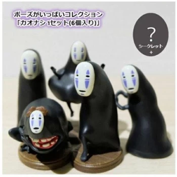 Spirited Away Mini Figures No-Face 5 - 8cm Display (6)