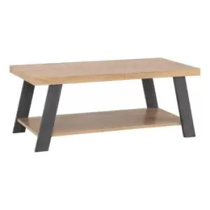 Seconique Eddie Coffee Table - Grey/Sonoma Effect