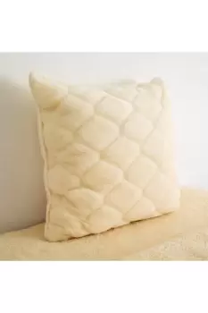 Cashmere Wool Pillow - Natural Shapes