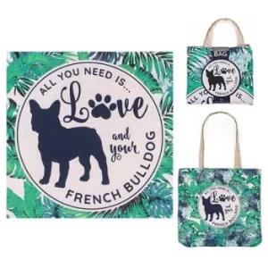 Doggy Style Eco Shopper Frenchie