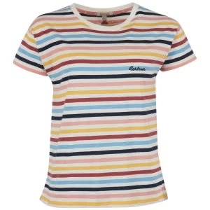 Barbour Womens Saltwater Top Multi Stripe 12