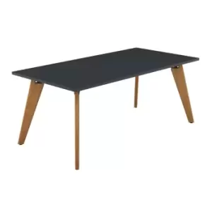 TC Group Plateau Rectangular Table Anthracite 1800 x 900 x 740H