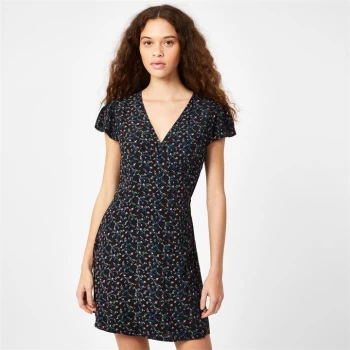 Jack Wills Eastbourne Wrap Dress - Navy