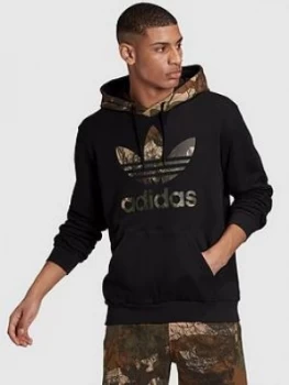 Adidas Originals Camo Block Hoodie - Black