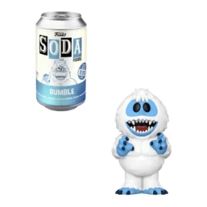 Rudolph Bumble Vinyl Soda Figure in Collector Can