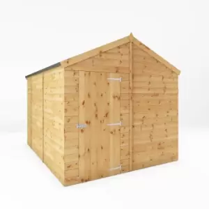 Mercia 10ft x 8ft Premium Windowless Shiplap Apex Shed