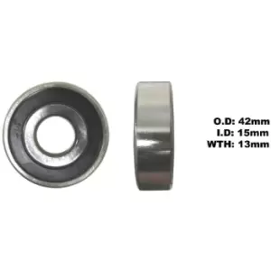 Bearing NTN 6302LLU ID 15mm x OD 42mm x W 13mm