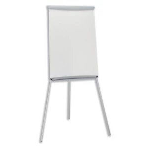 5 Star Office W700xD82xH1900mm Flipchart Easel with W670xH990mm Board Grey Trim