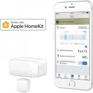 Eve home Door & Window Wireless window contact alarm Apple HomeKit