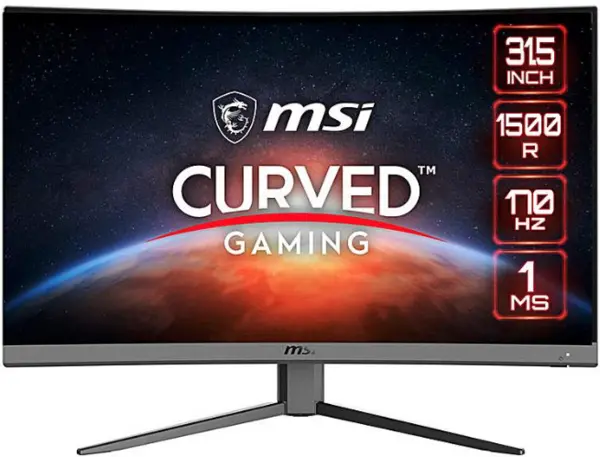 MSI 31.5" G32CQ4 E2 Quad HD Curved LED Gaming Monitor