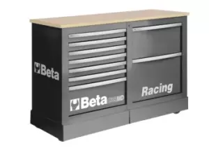 Beta Tools C39MD-G "Racing" Mobile Roller Cab Grey 039390102