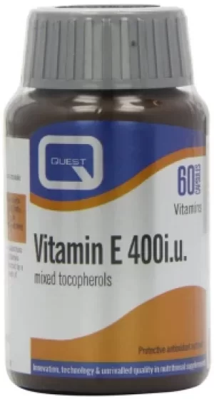 Quest Vitamin E 400i.u. 60 Capsules