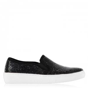 Skechers Goldie Slip On Trainers Ladies - Black