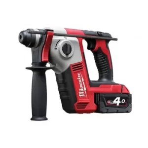 Milwaukee Power Tools M18 BH-402C 2 Mode SDS Hammer 18V 2 x 4.0Ah Li-ion