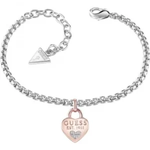 Ladies Guess All About Shine Silver/Rose Gold Bracelet