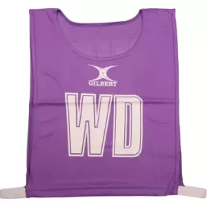 Gilbert Netball Bib Pack - Purple