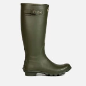 Barbour Mens Bede Classic Wellies - Olive - UK 8