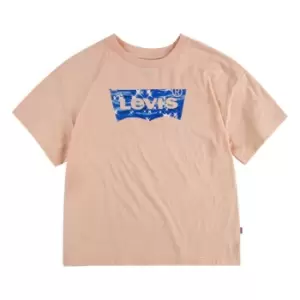 Levis Levis Oversized Graphic T-Shirt Junior Girls - Pink