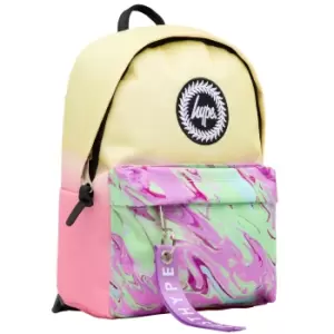 Hype Gradient Marble Mini Backpack (One Size) (Yellow/Pink/Green)