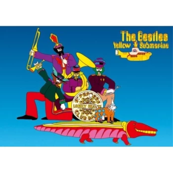 The Beatles - Yellow Submarine Standard Postcard