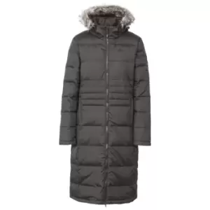 Trespass Womens/Ladies Phyllis Parka Down Jacket (XXS) (Black)