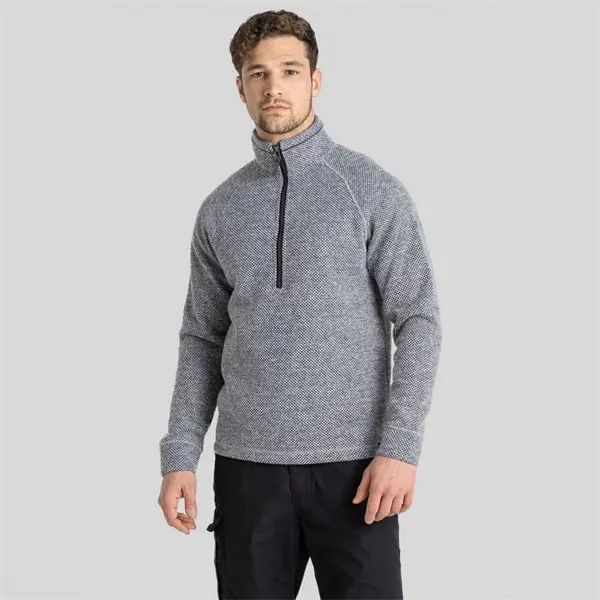 Craghoppers Rubeus Half Zip - SftGryM/BlkP XL