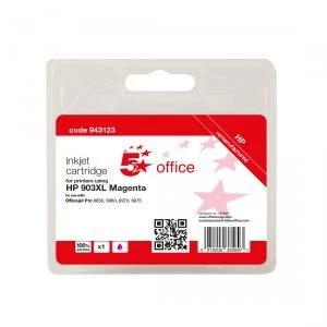 5 Star Office Supplies Inkjet Cartridge Page Life Magenta 825pp HP