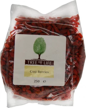 Tree of Life Goji Berries - 250g x 6