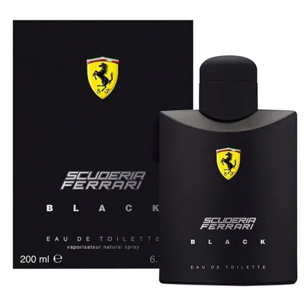 Ferrari Black Eau de Toilette For Him 200ml