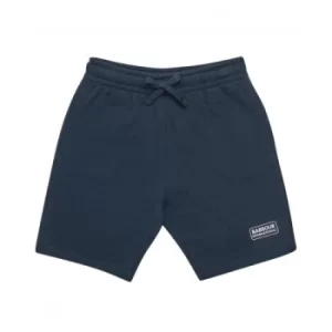 Barbour International Kids Navy Essential Sweat Shorts