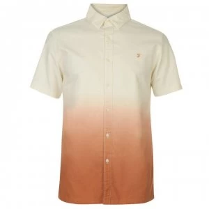 Farah Vintage Farah Matthias Short Sleeve Shirt Mens - 808 GOLDFISH