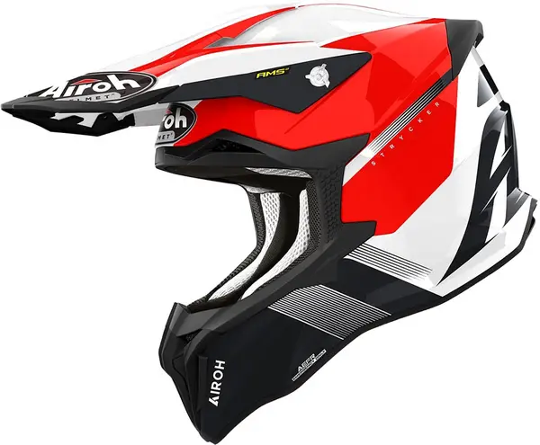 Airoh Strycker Blazer Red Offroad Helmet L