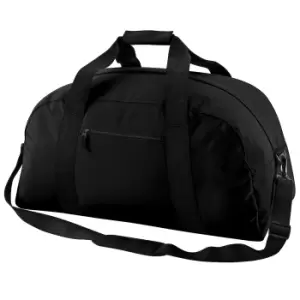 BagBase Classic Holdall / Duffle Travel Bag (Pack Of 2) (One Size) (Black)