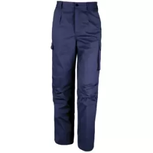 Result Unisex Work-Guard Windproof Action Trousers / Workwear (4XL) (Navy Blue) - Navy Blue