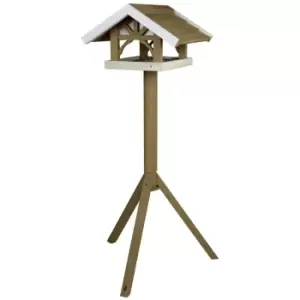 Trixie - Standing Bird Feeder Natura 45x28x44cm Brown 55802 Brown