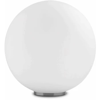 Ideal Lux Mapa Bianco - 1 Light Large Globe Table / Floor Lamp White, E27