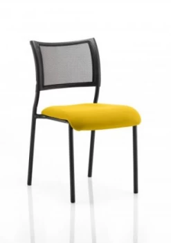 Brunswick Bespoke Seat Black Frame Senna Yellow