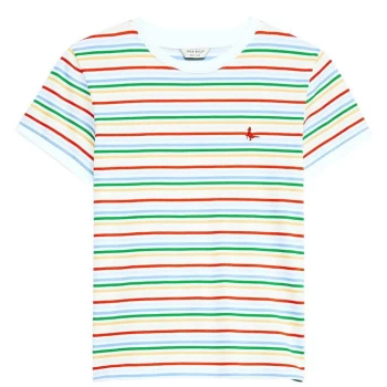 Jack Wills Hasley Stripe Ringer T-Shirt - Multi