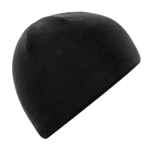 Beechfield Water Repellent Active Beanie (One Size) (Black)