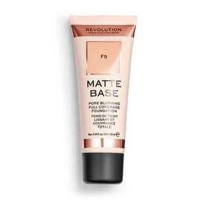 Revolution Matte Base Foundation F5