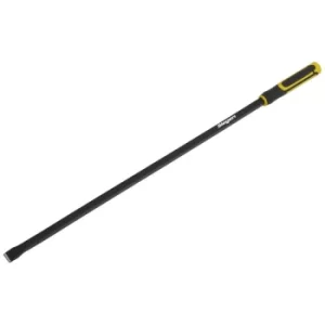 Siegen S01191 Pry Bar 900mm Straight Heavy-Duty with Hammer Cap