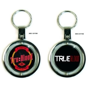 True Blood - Bottle Label Keychain