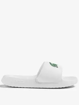 Lacoste Serve 1.0 123 1 Sliders - White, Size 2 Older