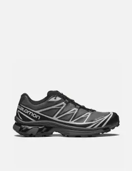 Salomon XT-6 GTX Trainers - Black/Ebony/Lunar Rock