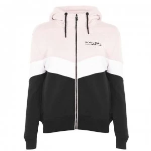 SoulCal Zip Hoodie Ladies - Black/Pink