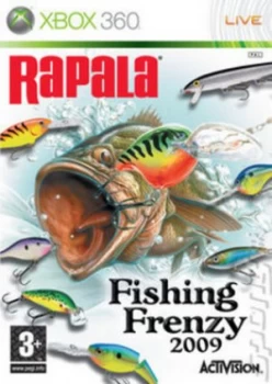 Rapala Fishing Frenzy 2009 Xbox 360 Game