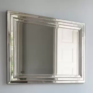 Mabel Wall Mirror 82x112cm Silver