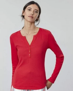 Joules Cici Ribbed Jersey Top