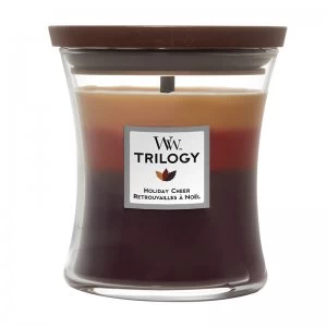 Woodwick Trilogy Holiday Cheer Scented Candle 275g